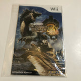 Monster Hunter 3 (Nintendo Wii, 2009) Manual Only, No Game
