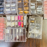 Huge Lot Few Thousand  Plane and Design  Nail Tips False