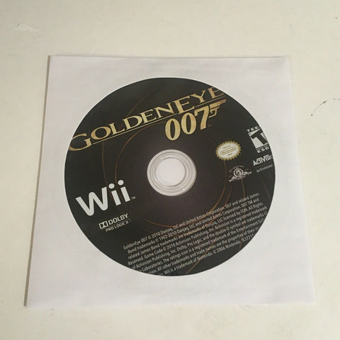 GoldenEye 007 (Nintendo Wii, 2010), Disc only!