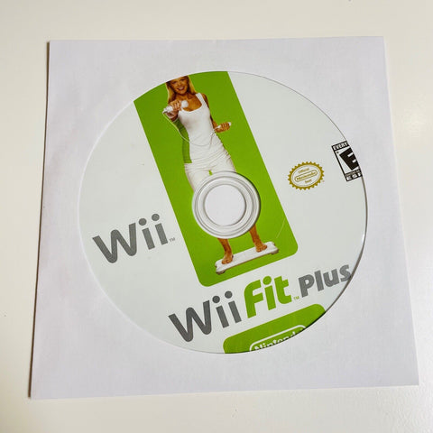 Wii Fit Plus (Nintendo Wii, 2009) Disc Surface Is As New!