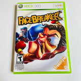 FaceBreaker (Microsoft Xbox 360, 2008) CIB, Complete, VG