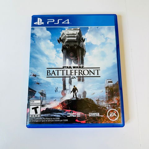 Star Wars: Battlefront (PlayStation 4 PS4) CIB, Complete, VG