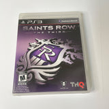Saints Row: The Third 3 (Sony PlayStation 3) PS3, CIB, Complete, VG