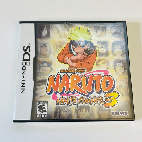 Naruto Ninja Council 3 Nintendo DS, Brand New Sealed!