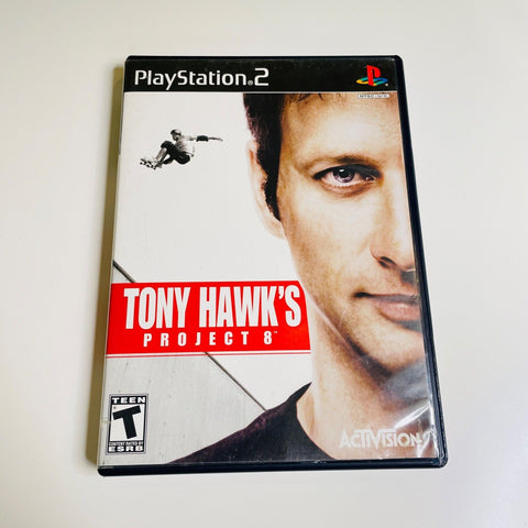 Tony Hawk's Project 8 Sony PlayStation 2, PS2 CIB, Complete, Disc Surface as New