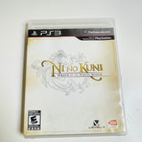 Ni No Kuni: Wrath of the White Witch (PS3) Playstation 3 , CIB, Complete, VG