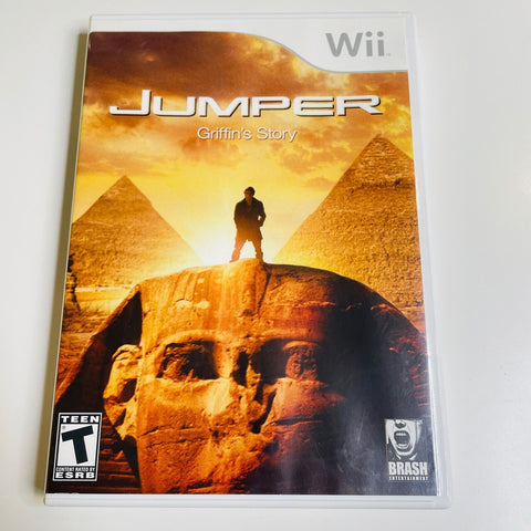 Jumper: Griffin's Story (Nintendo Wii, 2008) CIB, Complete, VG