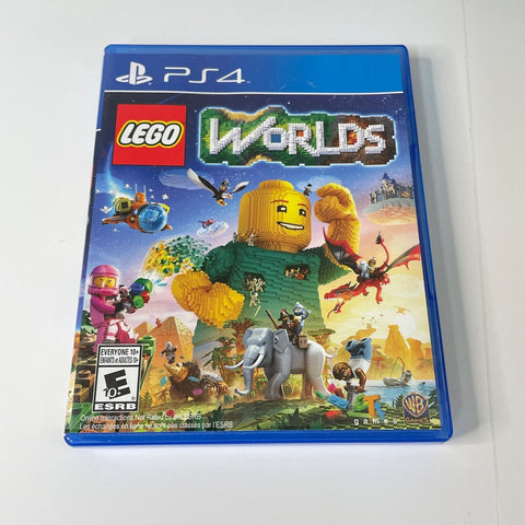 Lego Worlds (PlayStation 4, 2017) PS4, Case and Manual Only, No Game!