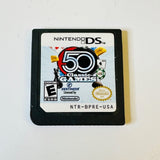 50 Classic Games (Nintendo DS, 2009) Cartridge