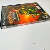 Ratchet & Clank: Up Your Arsenal (PlayStation 2, PS2) Case & Manual Only No Game