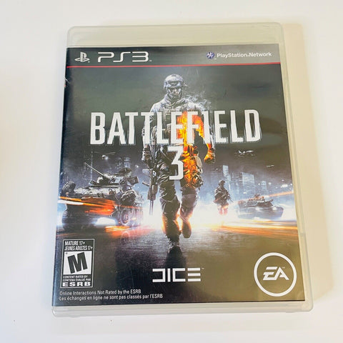Battlefield 3 (Sony PlayStation 3, 2011) PS3, CIB, Complete, VG