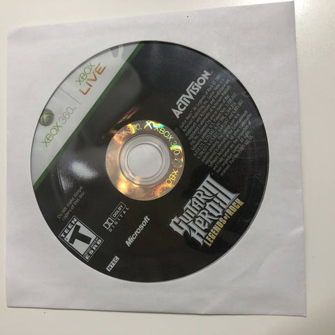 Guitar Hero III: Legends of Rock (Microsoft Xbox 360) Disc