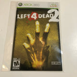 Left 4 Dead 2 - XBOX 360 - Manual Only, No Game