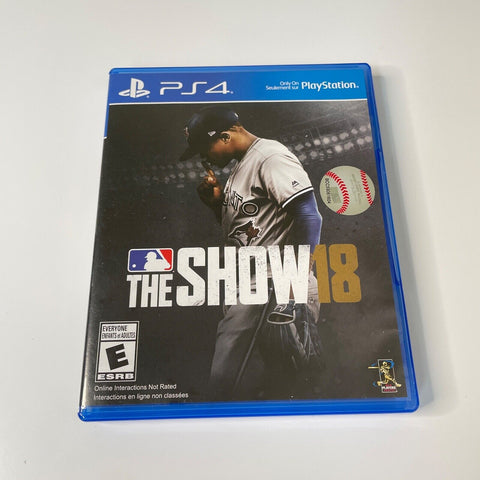 MLB The Show 18 (PlayStation 4, 2018) CIB, Complete, VG