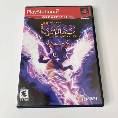 The Legend of Spyro A New Beginning (PlayStation 2)PS2 CIB Complete Disc As New!