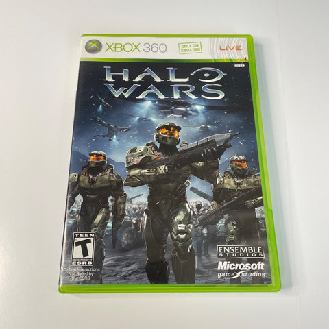 Halo Wars (Microsoft Xbox 360) CIB, Complete, VG Disc Surface Is As New!