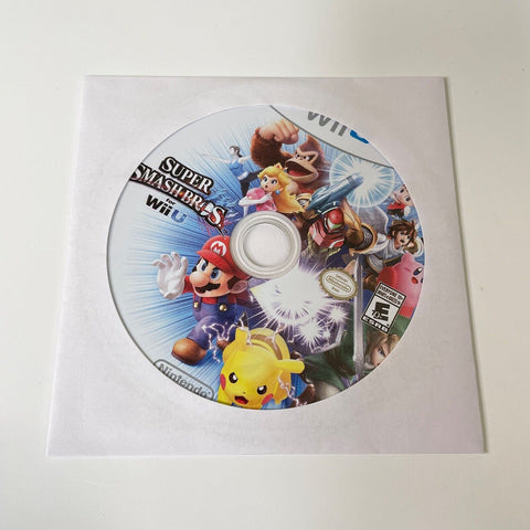Super Smash Bros. (Nintendo Wii U, 2014) Disc
