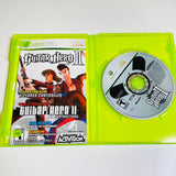 Guitar Hero II (Microsoft Xbox 360, 2007) CIB, Complete, VG