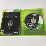 The Elder Scrolls V: Skyrim (Xbox 360, 2011) CIB, Complete, Disc Is As New!