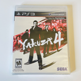 Yakuza 4 (Sony PlayStation 3, 2011) Brand New Sealed!