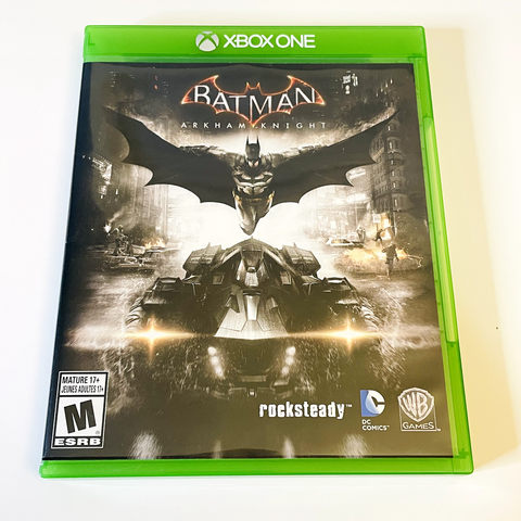 Batman: Arkham Knight (Microsoft Xbox One, 2015) CIB, Complete, VG