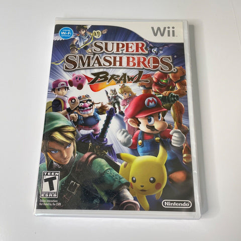 Super Smash Bros. Brawl - Nintendo Wii - Brand New Sealed!