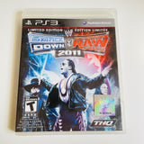 WWE SmackDown vs. Raw 2011 Limited Edition PlayStation 3, PS3 CIB, Complete, VG