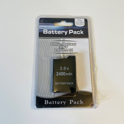 For Sony Psp 2000/3000 Rechargeable Battery 2400Mah 3.6V Brand New!
