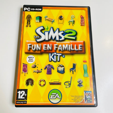 Les Sims 2 Fun en Famille Sur PC Kit / Jeu Complet en Français
