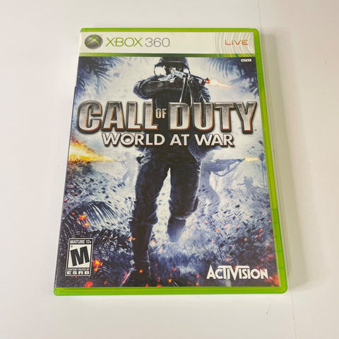 Call of Duty: World at War (Microsoft Xbox 360) CIB, Complete, Disc is Mint!