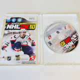 NHL 2K10 (Nintendo Wii, 2009) CIB, Complete, VG Disc Surface Is As New!