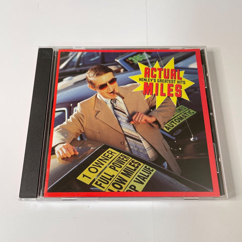 Don Henley : Actual Miles: Henley's Greatest Hits  (CD) Disc is Mint!