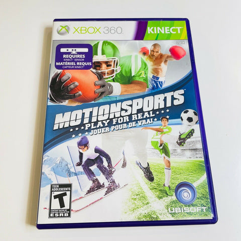 Motionsports (Microsoft Xbox 360, 2010) CIB, Complete, VG