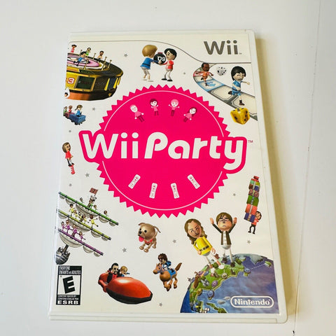 Wii Party (Nintendo Wii, 2010) CIB, Complete, Disc Surface Is As New!