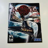 Bayonetta (Sony PlayStation 3 PS3, 2010) Manual Only, No Game!
