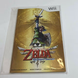Zelda Skyward Sword Nintendo Wii Original Manual Booklet Only Used, No Game