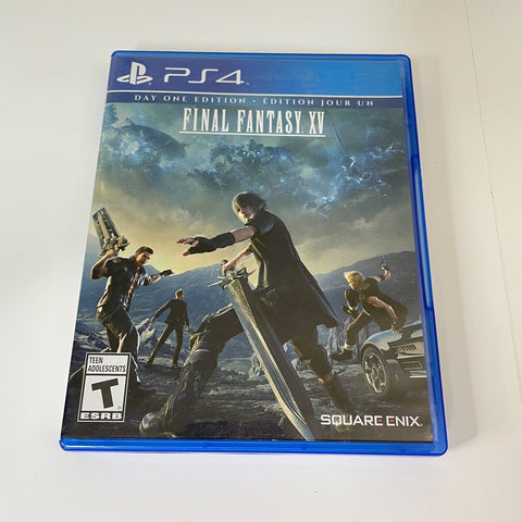 Final Fantasy XV - Day One Edition (Sony PlayStation 4 PS4) CIB, Complete, VG