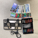 Vintage Mattel Intellivision 2609 Console with 18 games, manuals, cards, Tested!