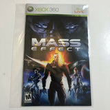 Mass Effect (Microsoft Xbox 360, 2007)  Manual Only, No Game