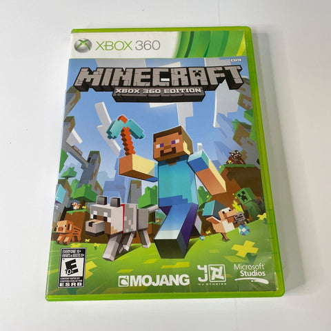 Minecraft (Microsoft Xbox 360, 2013) CIB, Complete, Disc Surface Is As New!