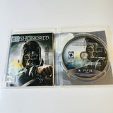 Dishonored (Sony PlayStation 3, 2012) PS3, CIB, Complete, VG
