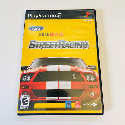 Ford Bold Moves Street Racing (Sony PlayStation 2, PS2) CIB, Disc Surface As New