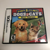 Paws & Claws: Dogs & Cats Best Friends (Nintendo DS, 2007)  Complete, VG