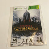 Xbox 360 Lord Of The Rings War In The North, Manual Only, No Game, Very Good