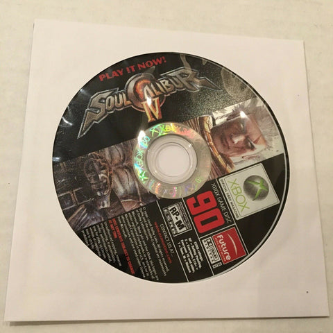 Official Xbox Magazine Game Disc #90 (Xbox 360) Disc only Soul Calibur IV
