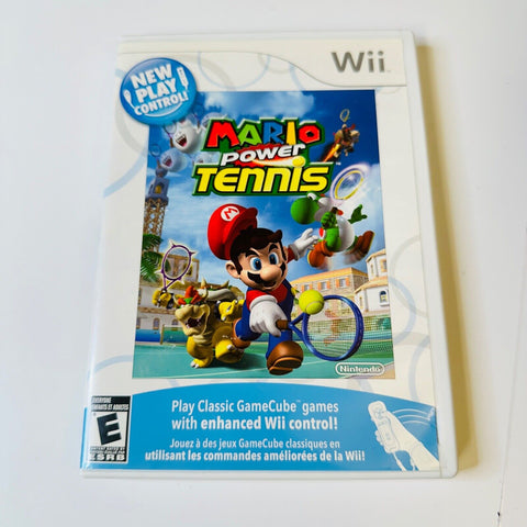 Mario Power Tennis (Nintendo Wii) CIB, Complete, Disc Surface Is As New!