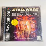 Star Wars: Episode I - The Phantom Menace (Sony PlayStation 1 PS1 1999) CIB, VG