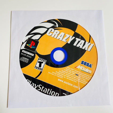 Crazy Taxi Sony PS2 CIB Complete PS2 Sony PlayStation 2, Disc