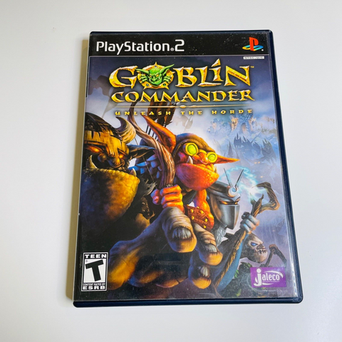 Goblin Commander (Sony PlayStation 2 PS2 2003) Disc Surface Is As New!