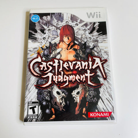 Castlevania: Judgement (Nintendo Wii, 2008) CIB, Complete Disc Surface Is As New